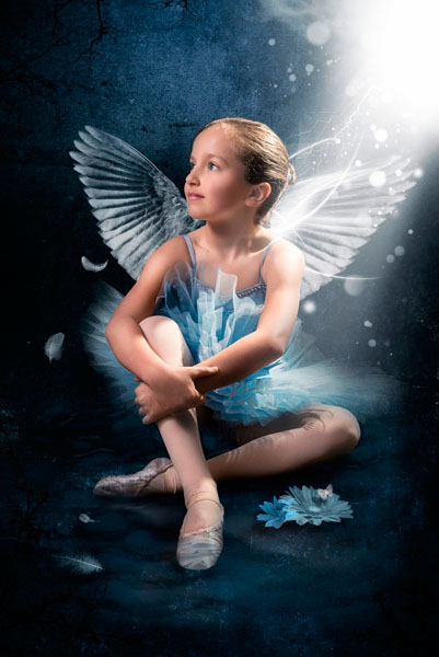 Photograph Vicki Lea Boulter Swan Lake on One Eyeland